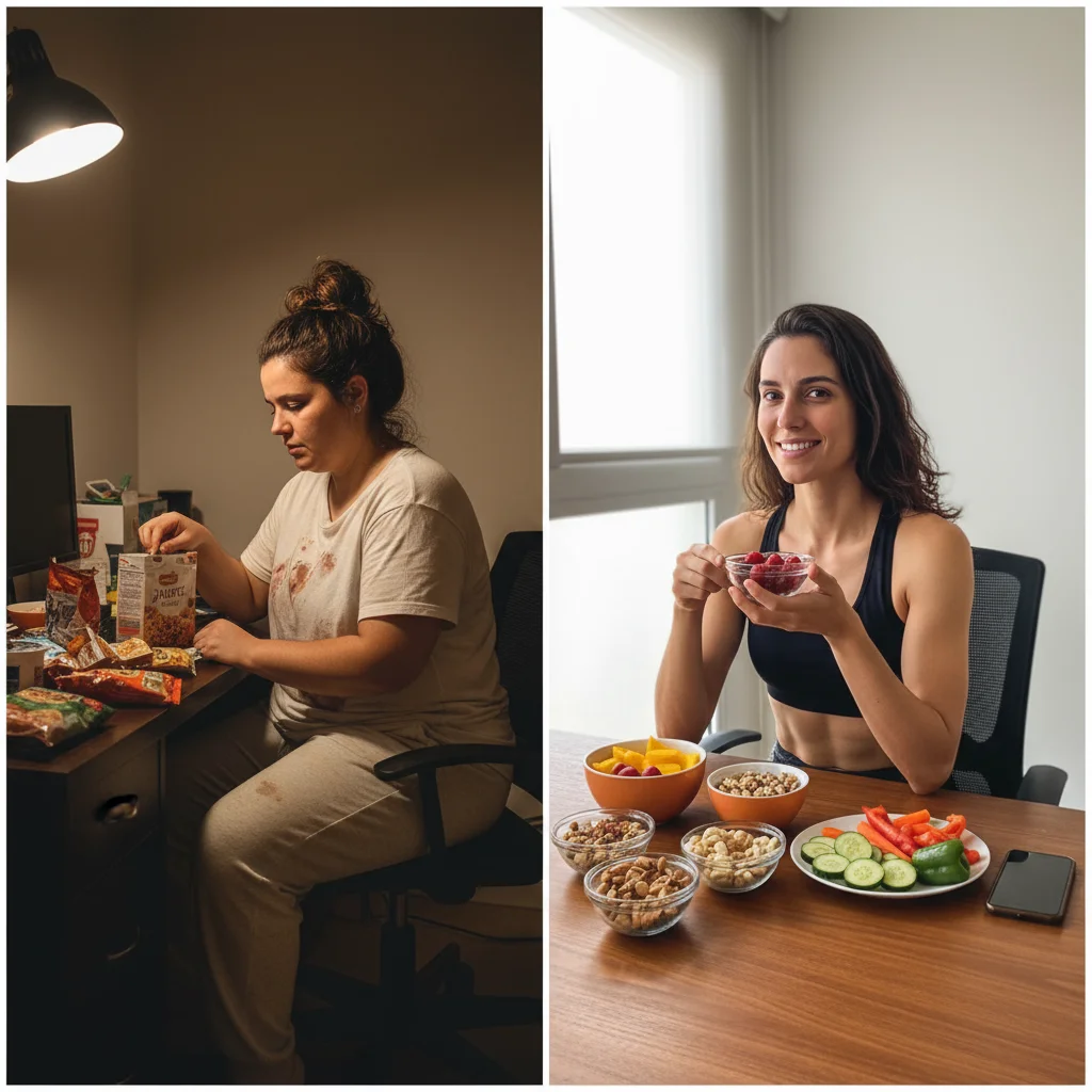 Transformação de Débora Santos - Antes e Depois